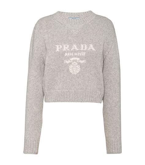 prada grey jumper|prada cashmere cardigan.